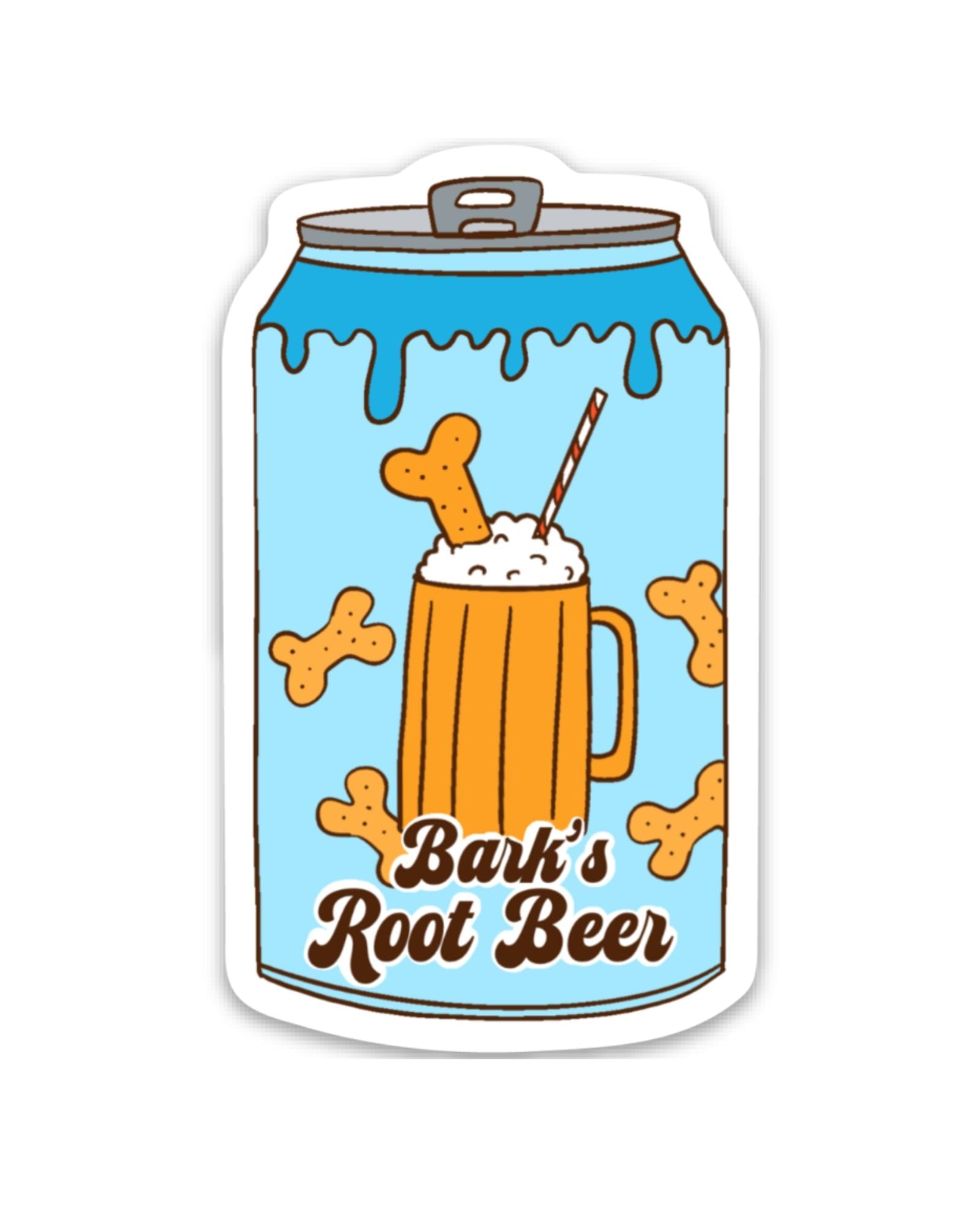Bark's Root Beer Sticker - Modern Companion