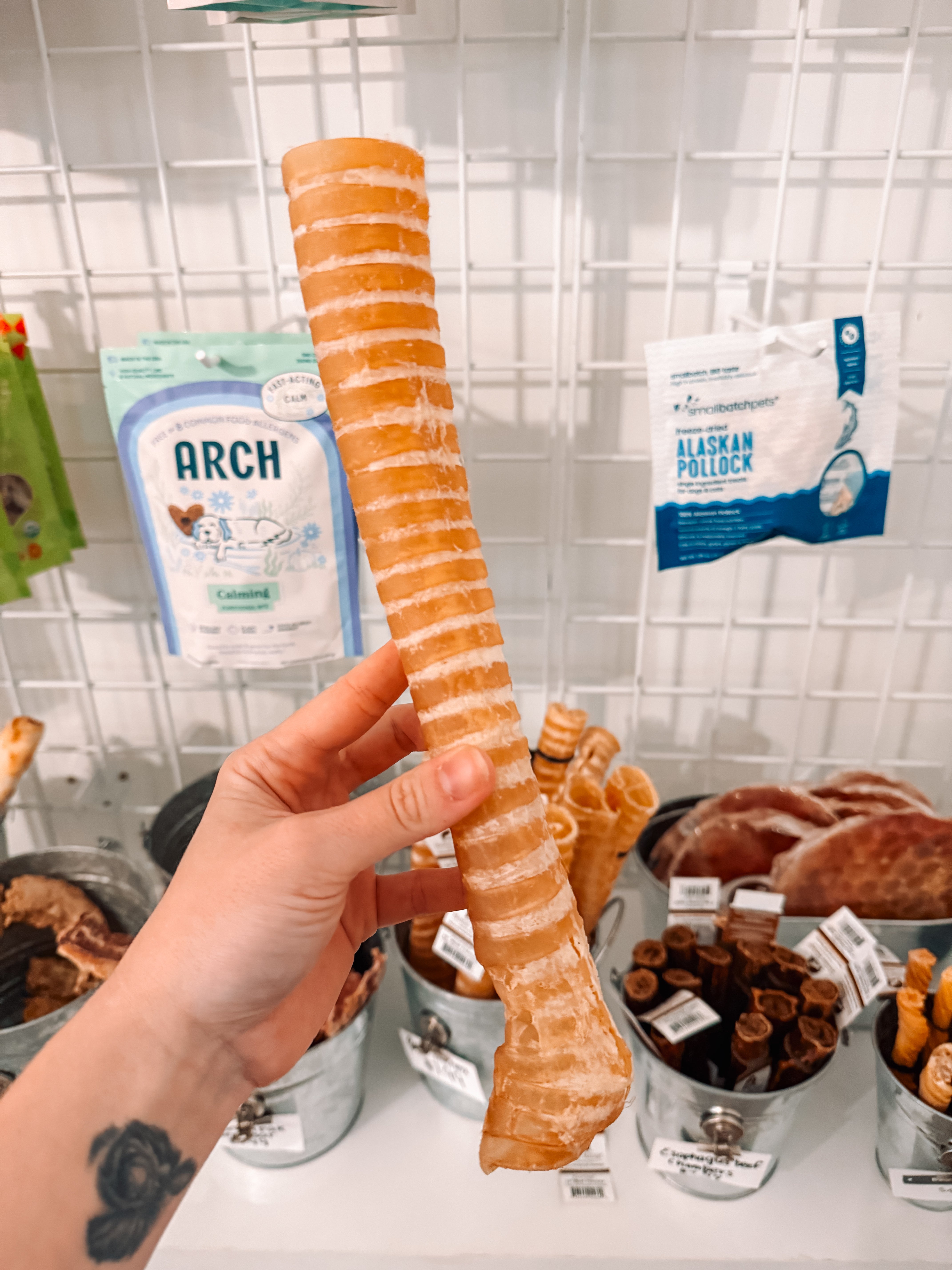 Beef Trachea Tube Chews - Modern Companion