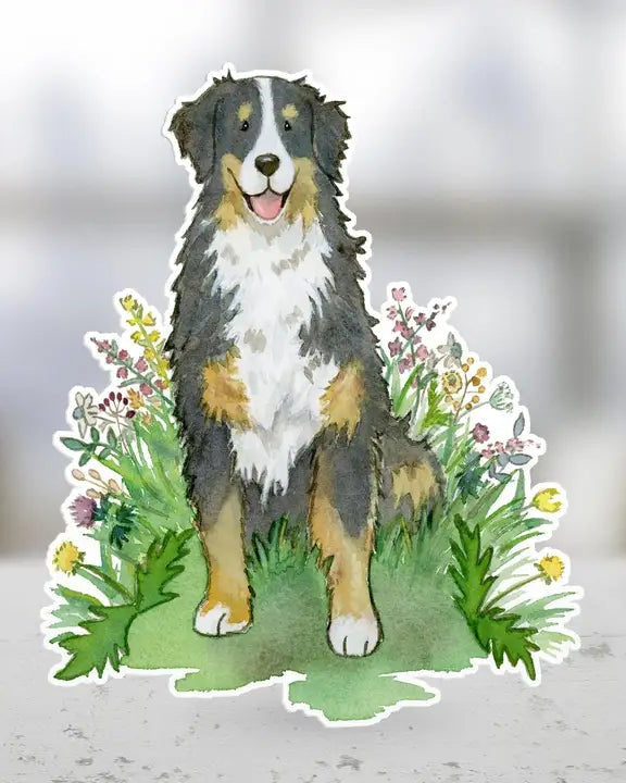 Bernese Mountain Dog Sticker - Modern Companion