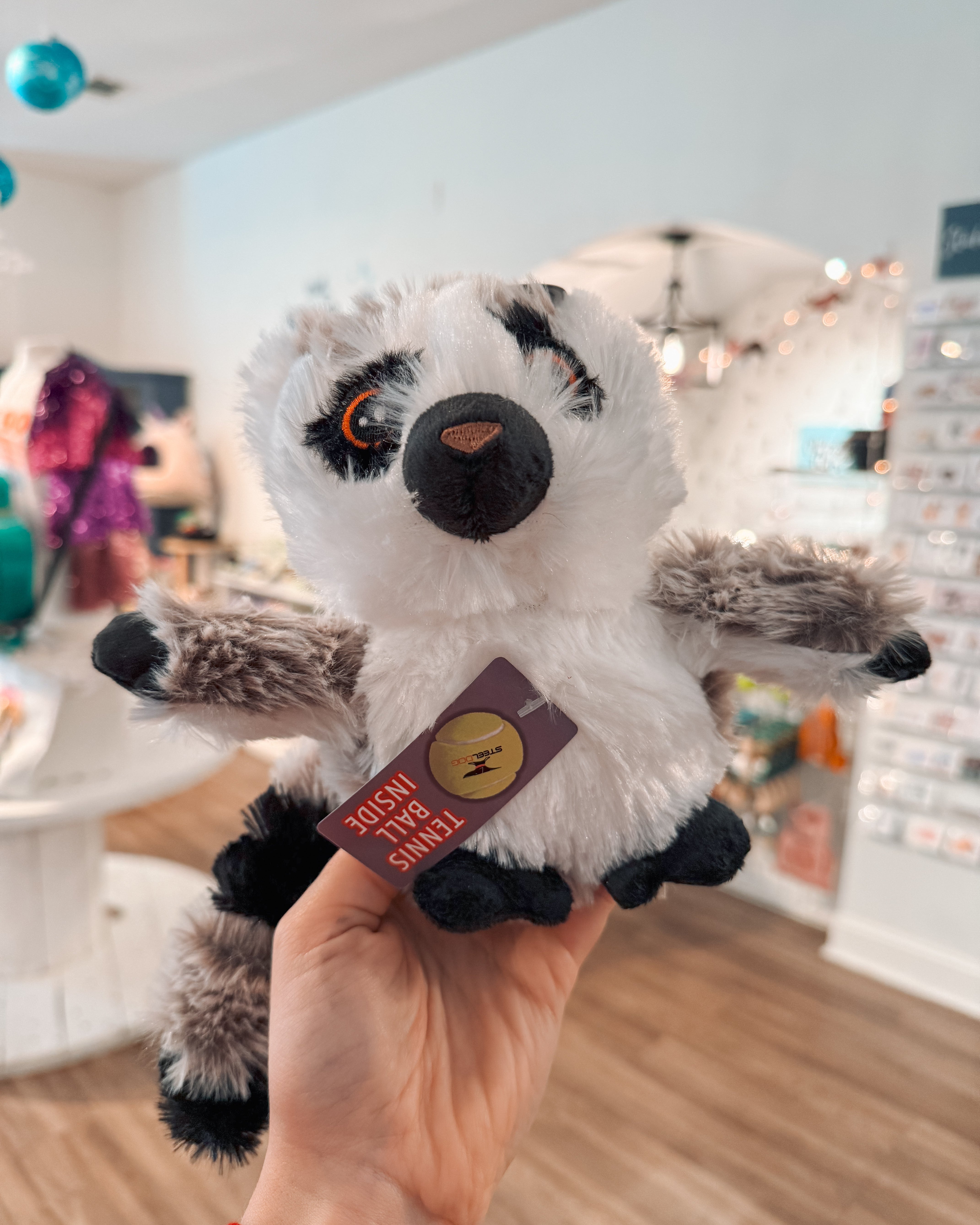 Big Eyed Plush Lemur - Modern Companion