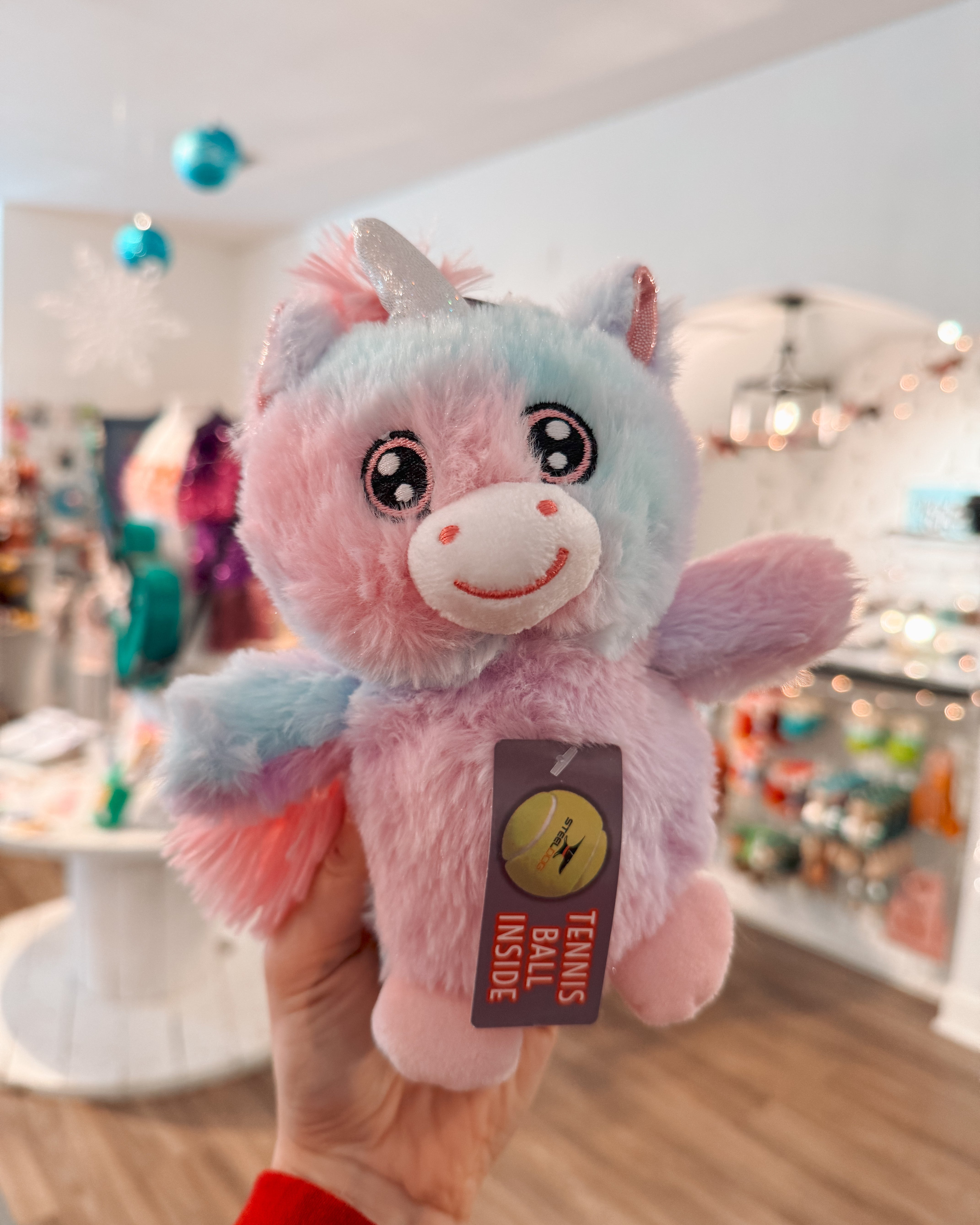 Big Eyed Plush Unicorn - Modern Companion