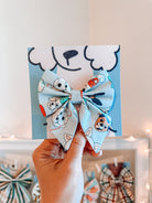 Blue Pup Pawty Sailor Bow - Modern Companion