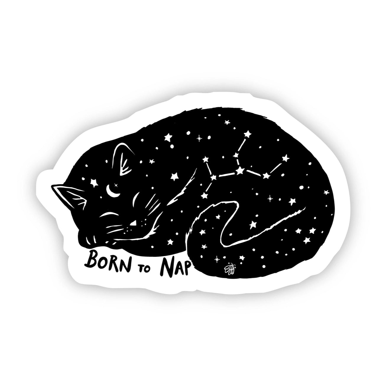 Born To Nap Sticker - Modern Companion