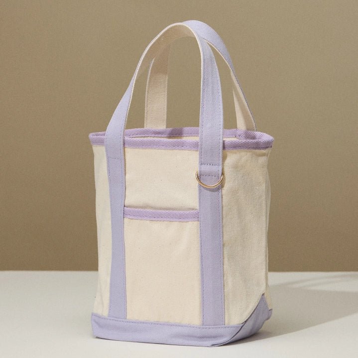 Carry Canvas Tote Lavender Bag - Modern Companion