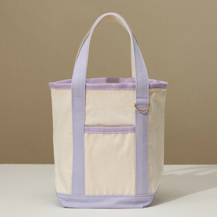 Carry Canvas Tote Lavender Bag - Modern Companion