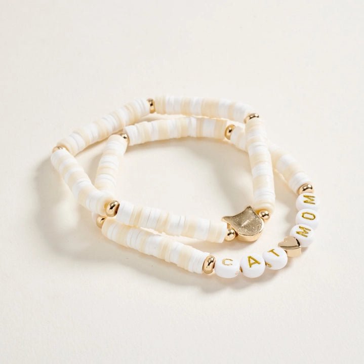 Cat Mom Bracelet Set - Modern Companion