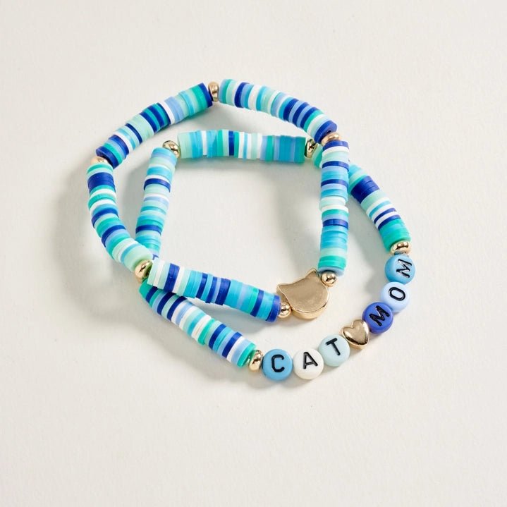 Cat Mom Bracelet Set - Modern Companion