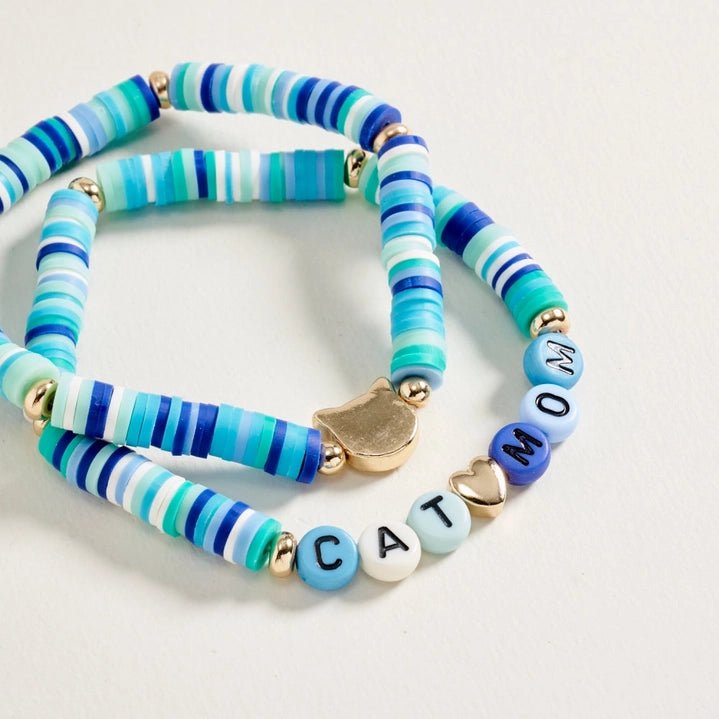 Cat Mom Bracelet Set - Modern Companion