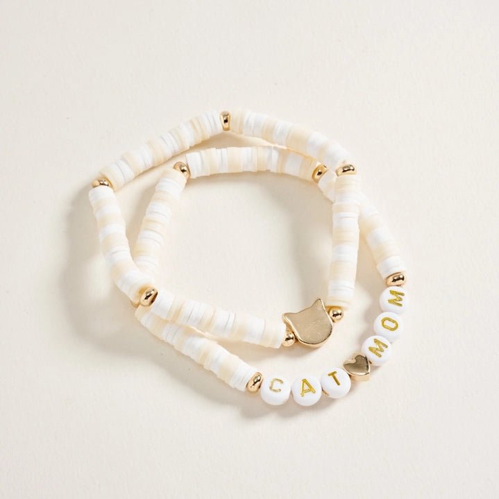 Cat Mom Bracelet Set - Modern Companion