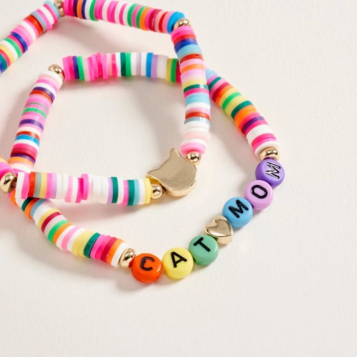 Cat Mom Bracelet Set - Modern Companion