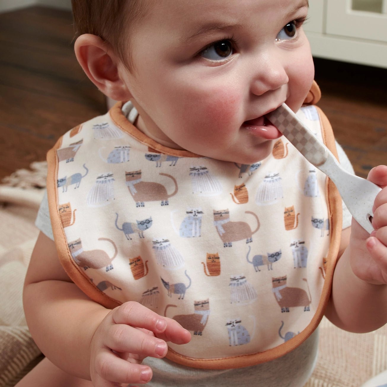 Cats Bib Set - Modern Companion