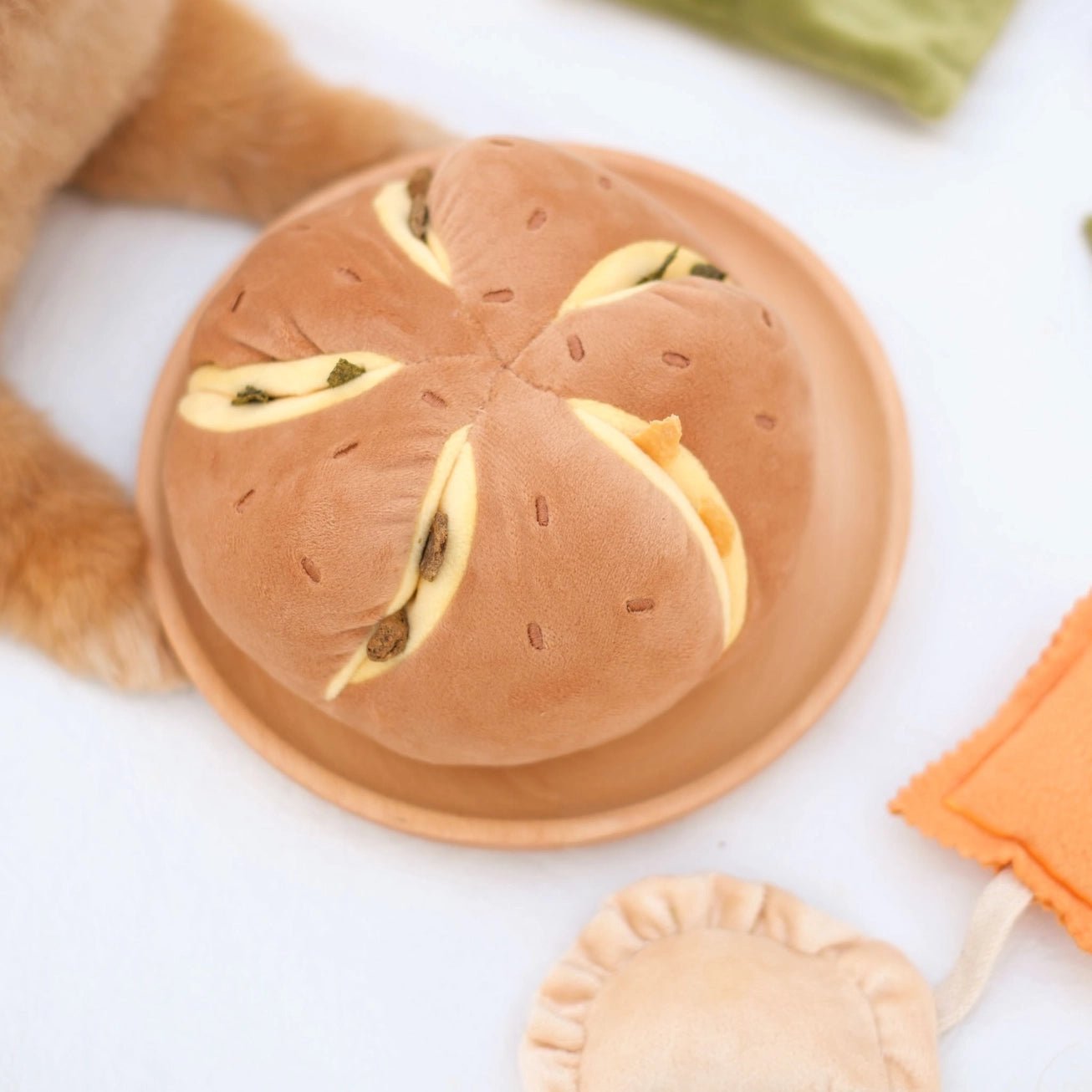 Cheesy Bread Nosework Enrichment Toy - Modern Companion
