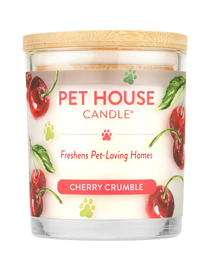 Cherry Crumble Pet House Candle - Modern Companion