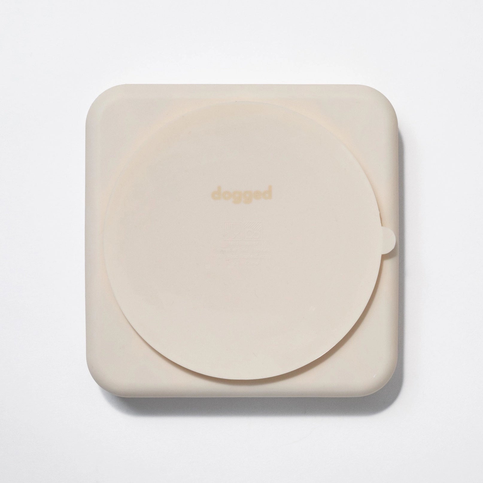 Chevron Buttercream Slow Feeder Bowl - Modern Companion