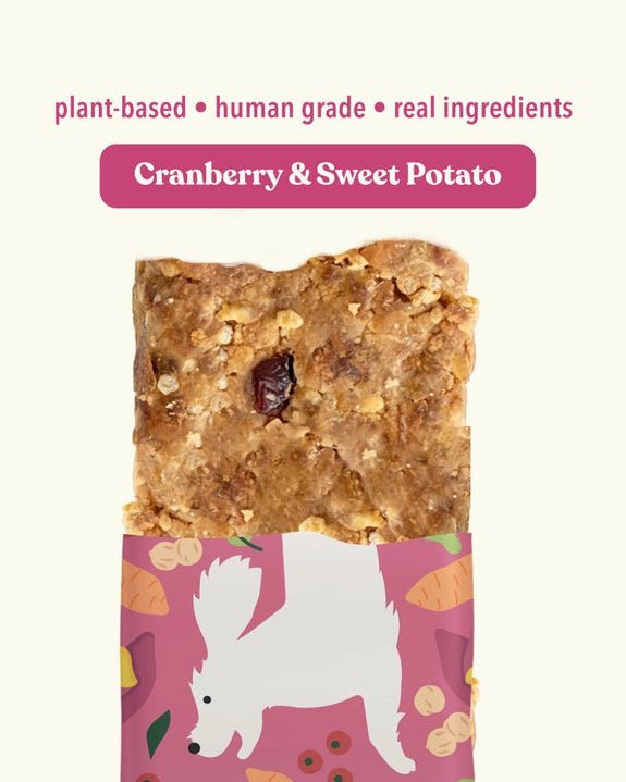 Cranberry & Sweet Potato Snack Bars - Modern Companion