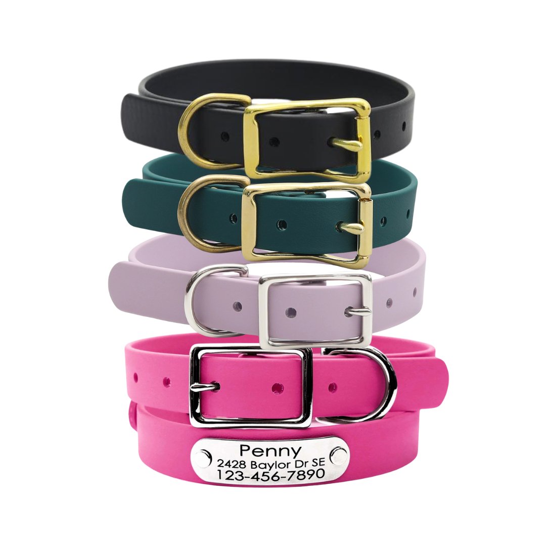 Customize Your Own Biothane Buckle Waterproof Pet Collar - Modern Companion