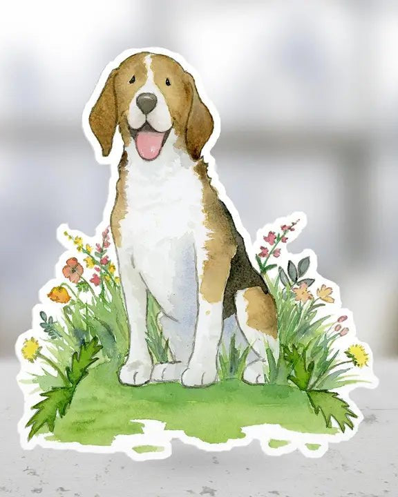 Cute Beagle Sticker - Modern Companion