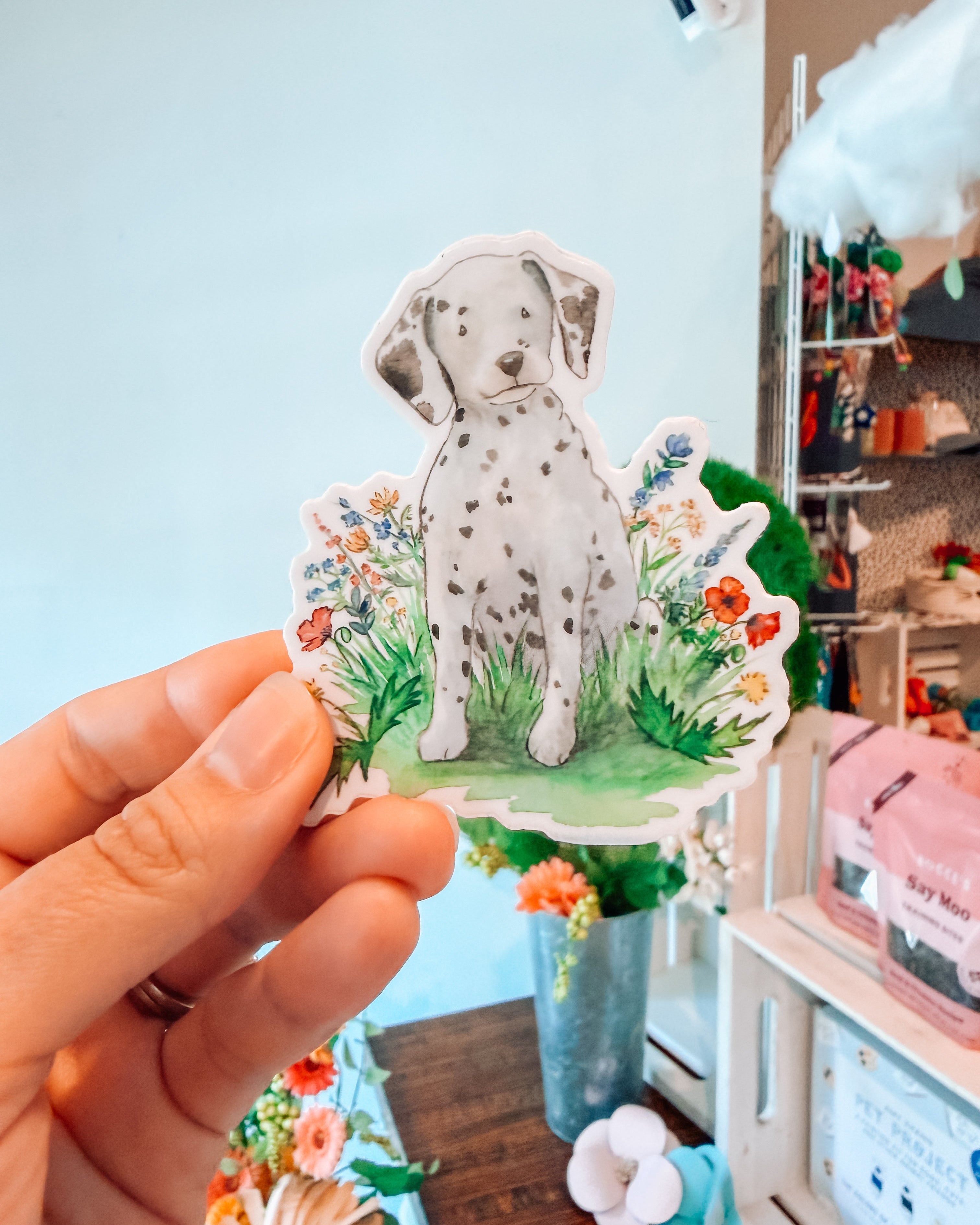 Dalmatian Puppy Sticker - Modern Companion