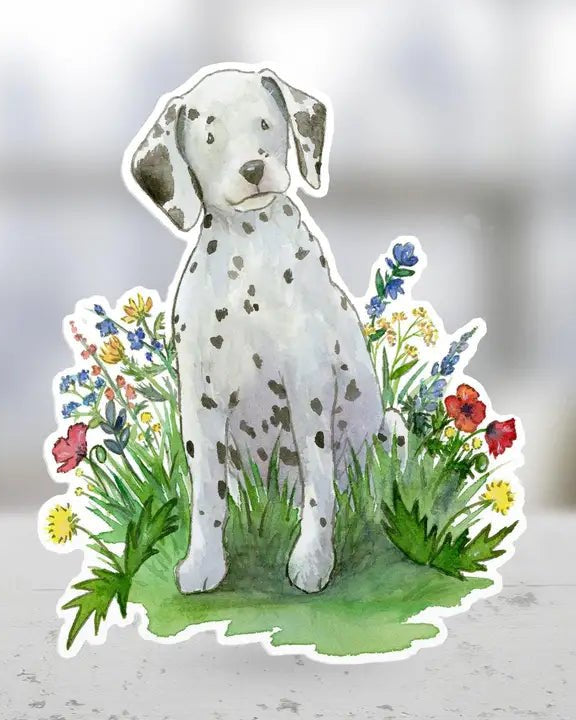 Dalmatian Puppy Sticker - Modern Companion