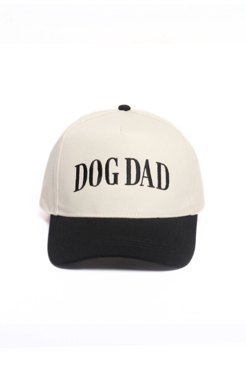 Dog Dad Embroidery Two Tone Cap - Modern Companion