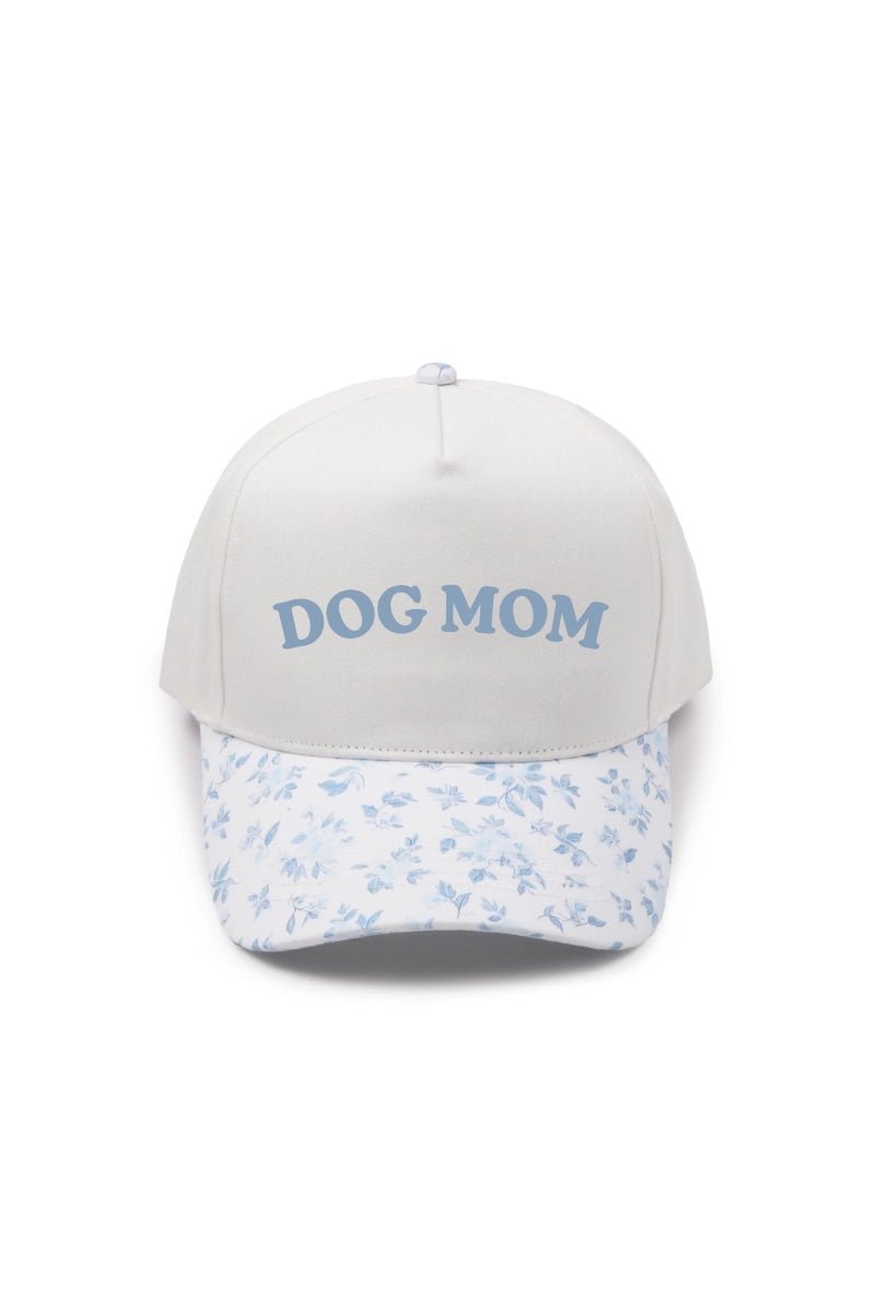 Dog Mom Floral Two Tone Trucker Hat - Modern Companion