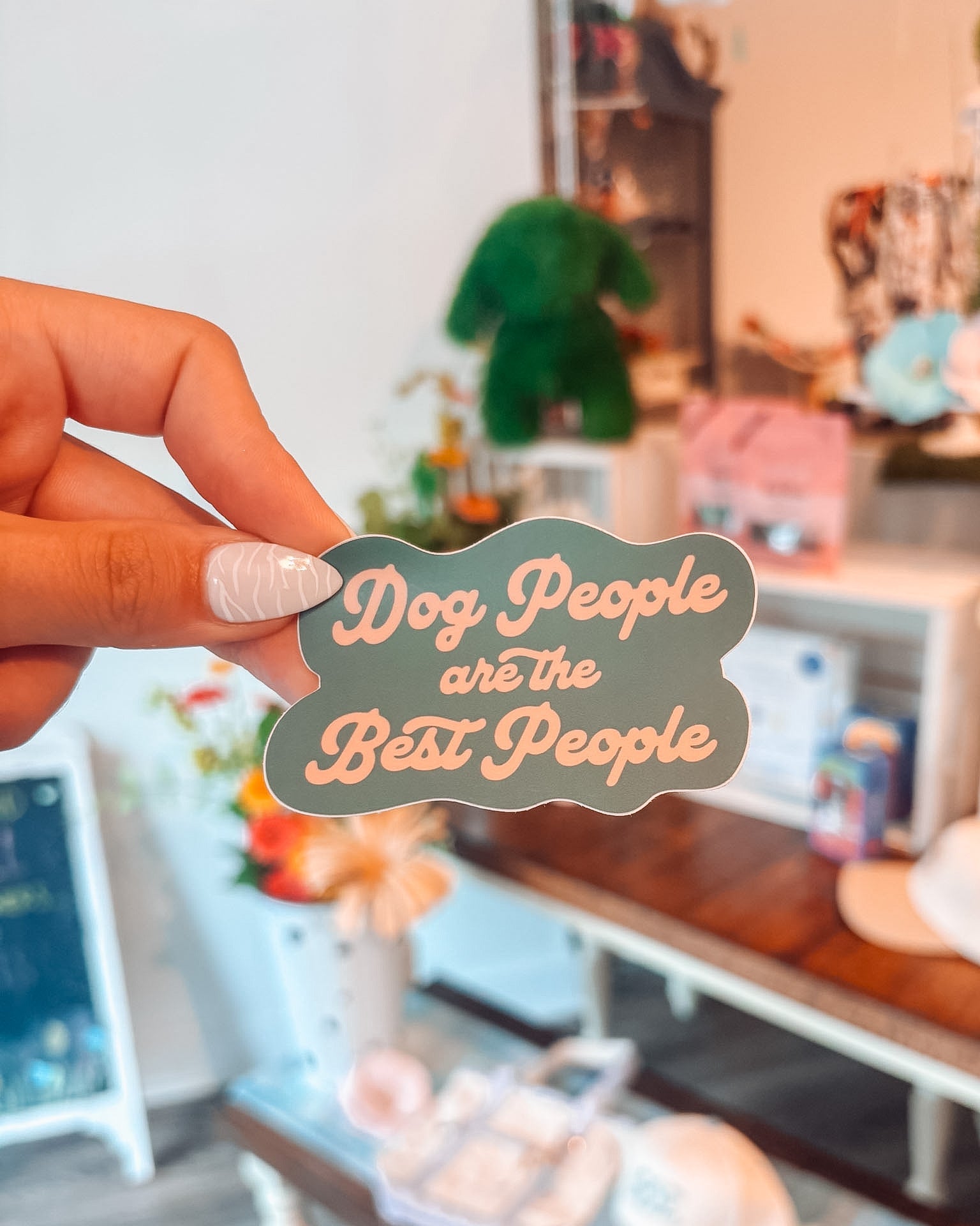 Dog People Are the Best People Sticker - Modern Companion