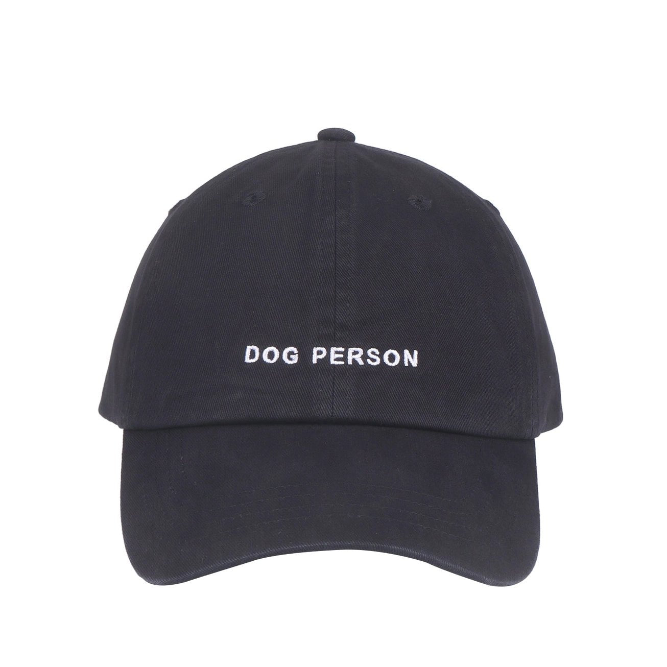 Dog Person Black Hat - Modern Companion
