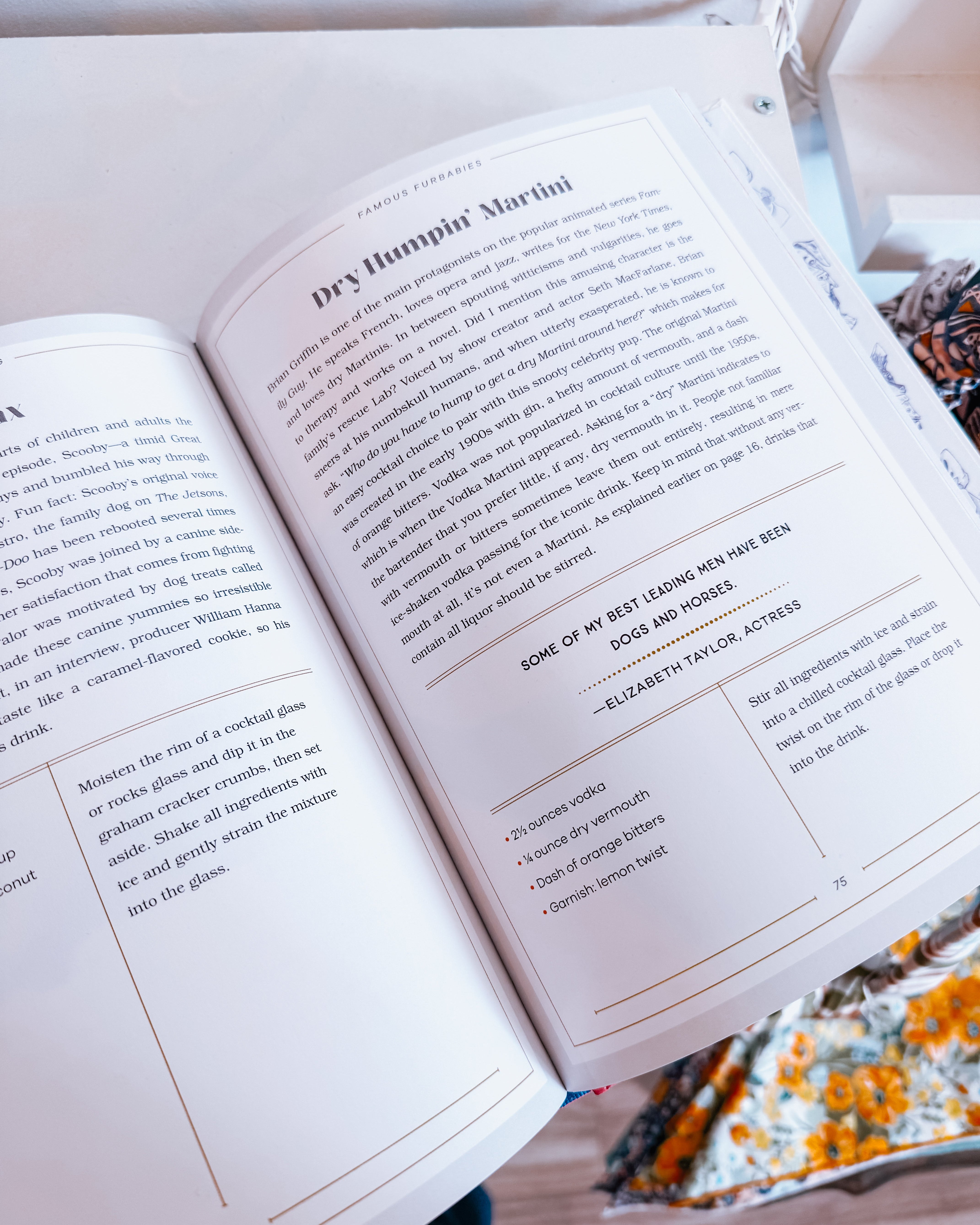 Drinking with My Dog Canine Cocktail Book - Modern Companion