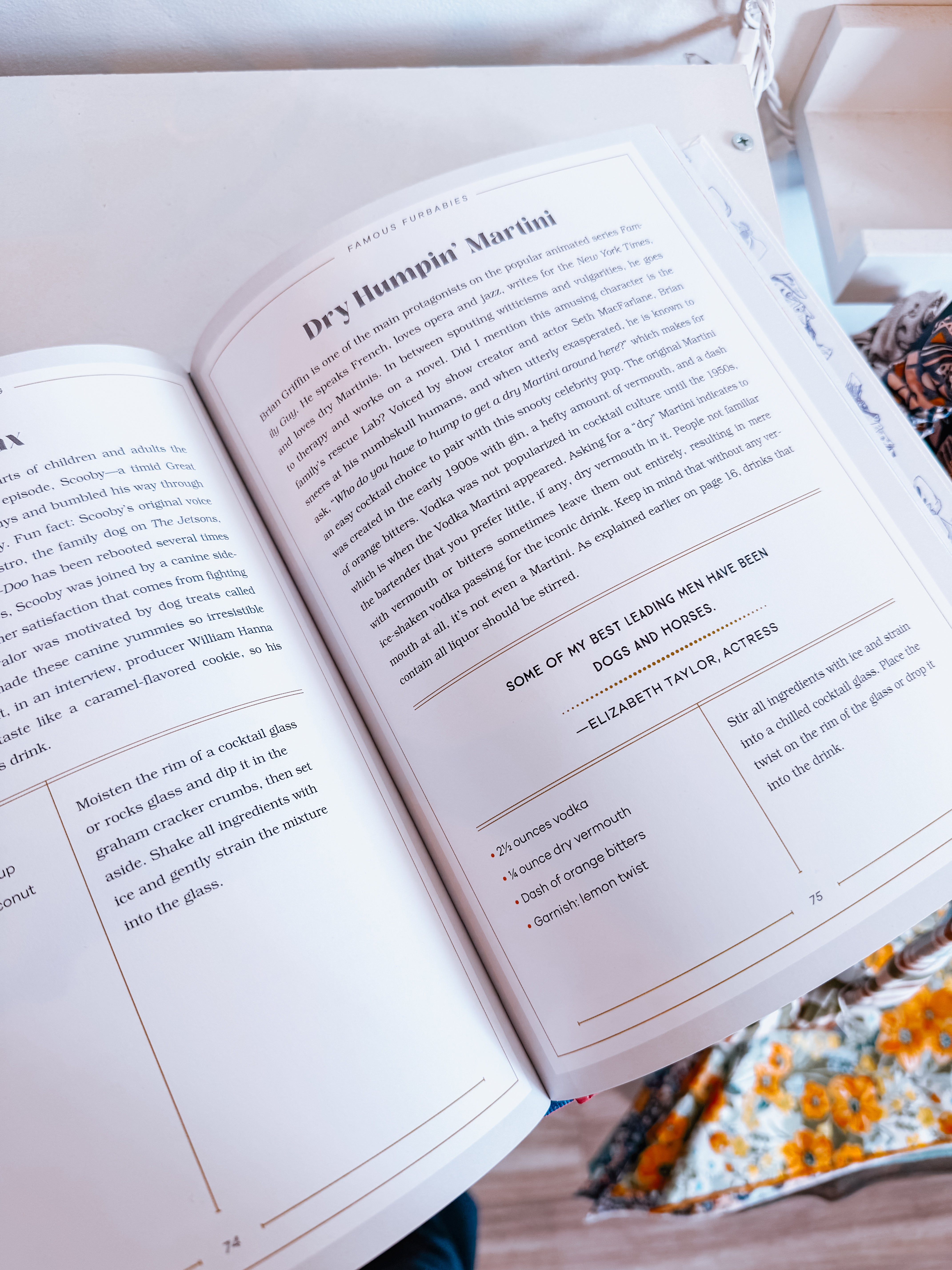 Drinking with My Dog Canine Cocktail Book - Modern Companion