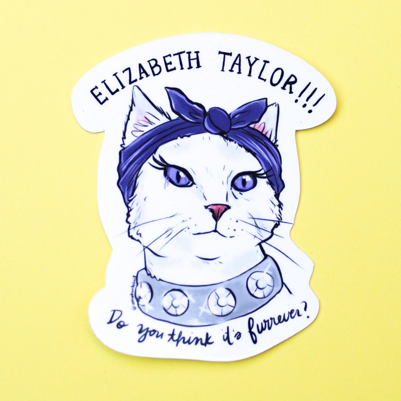 Elizabeth Taylor Sticker - Modern Companion