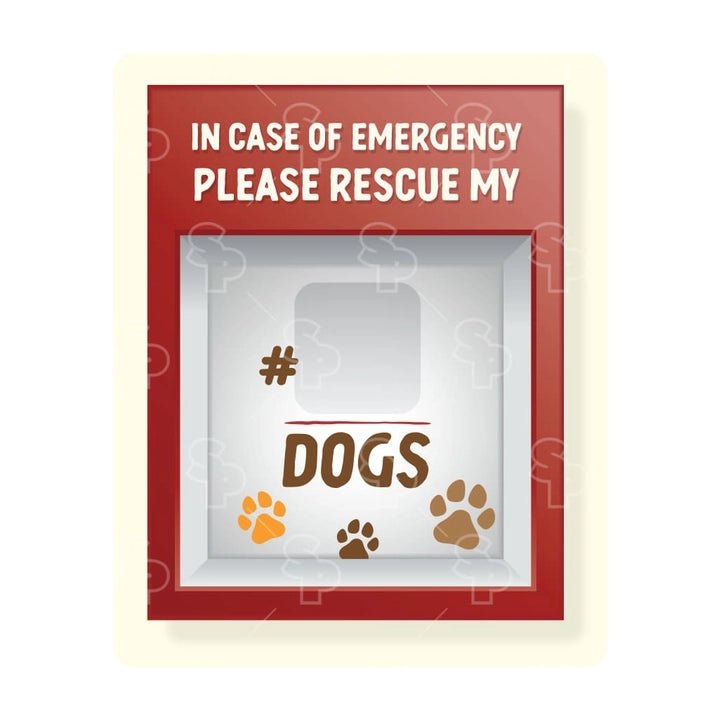 Emergency Rescue Dogs Sticker - Modern Companion
