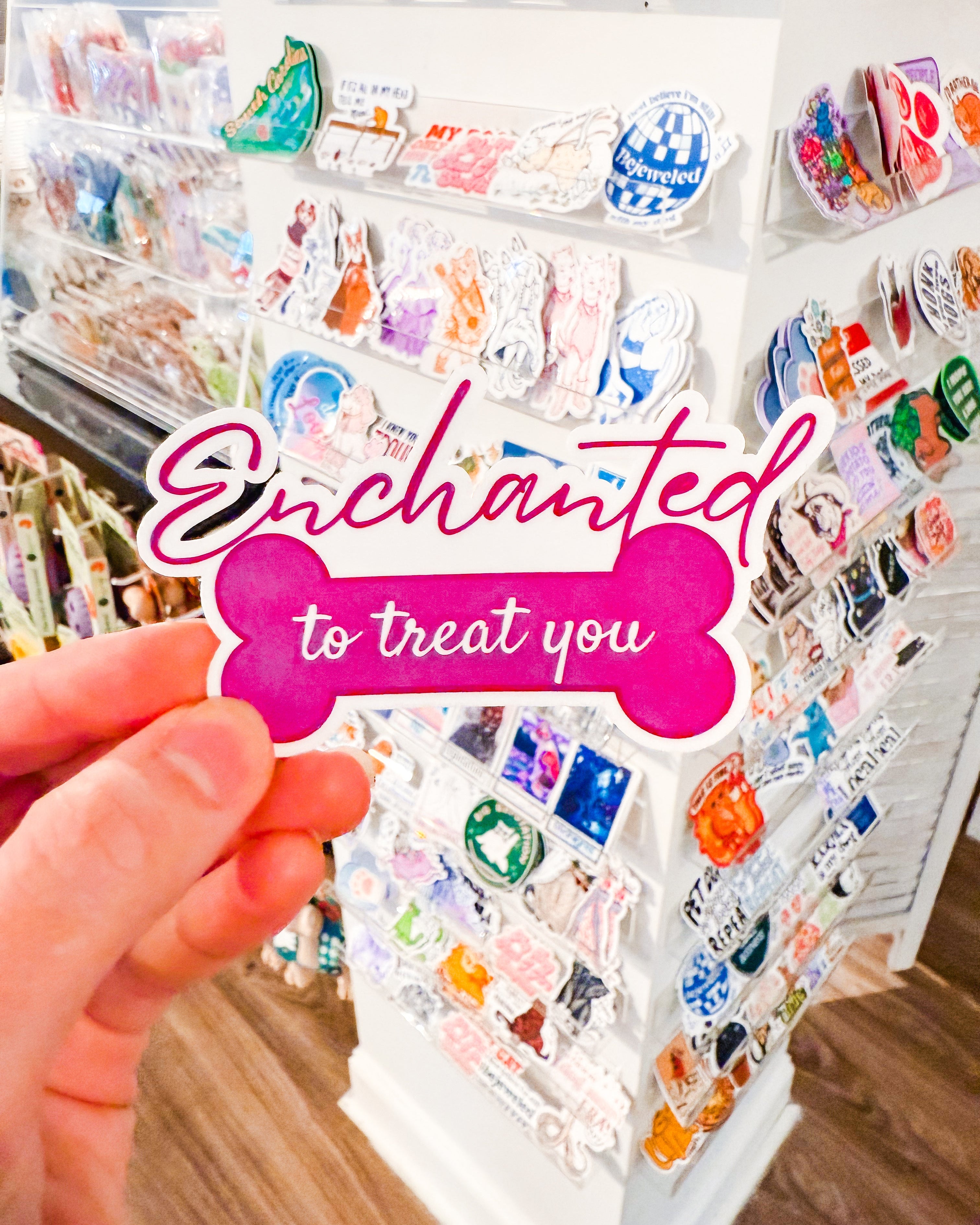 Enchanted To Treat You Sticker - Modern Companion