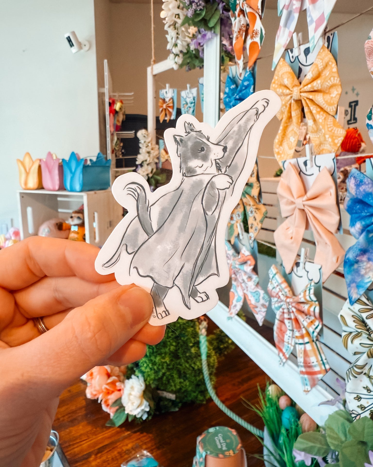 Folklore Swiftie Pup Sticker - Modern Companion