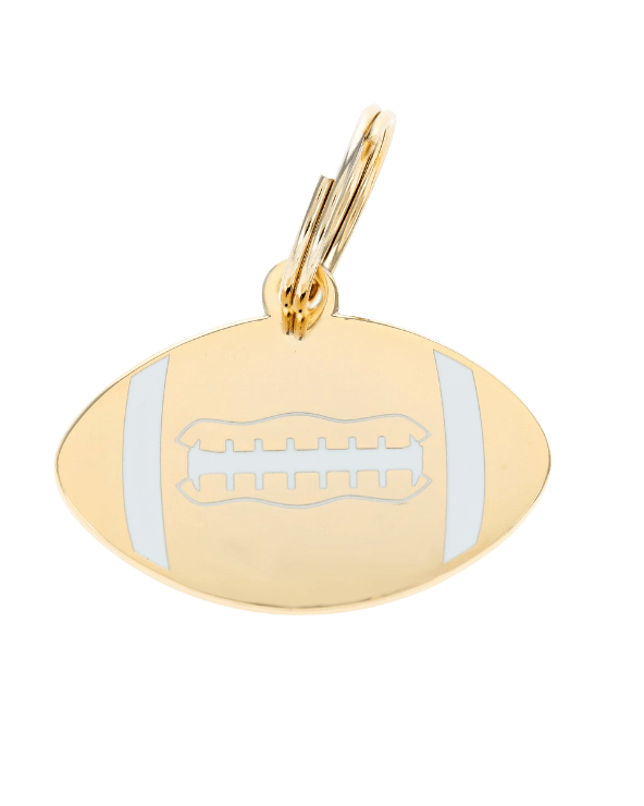 Football Pet Id Tag - Modern Companion