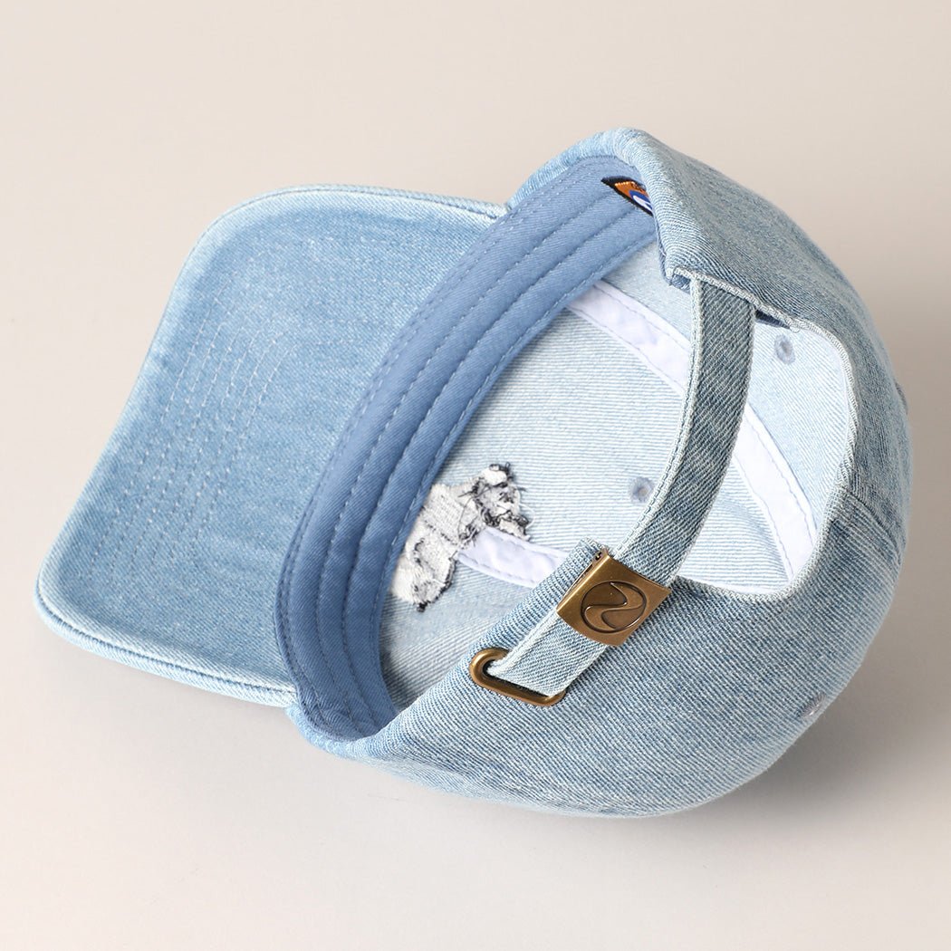 French Bulldog Dog Embroidered Denim Hat - Modern Companion