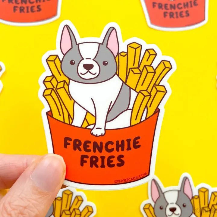 Frenchie Frenchie Fries Sticker - Modern Companion
