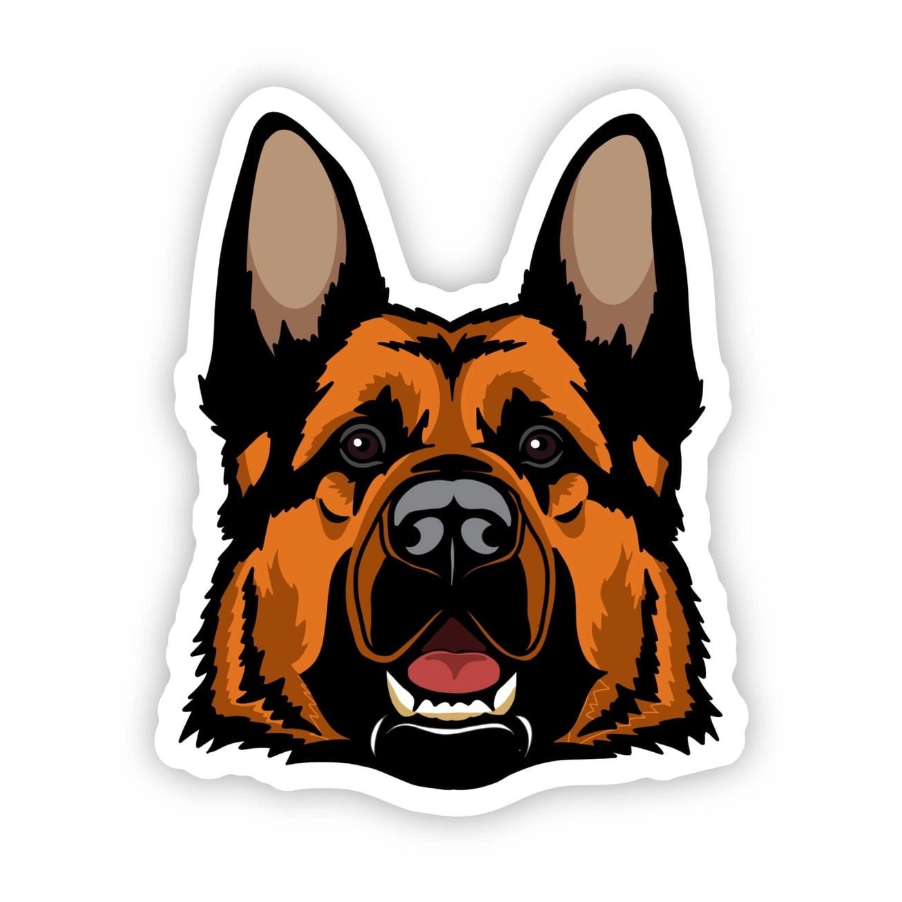 German Shepherd Sticker - Modern Companion