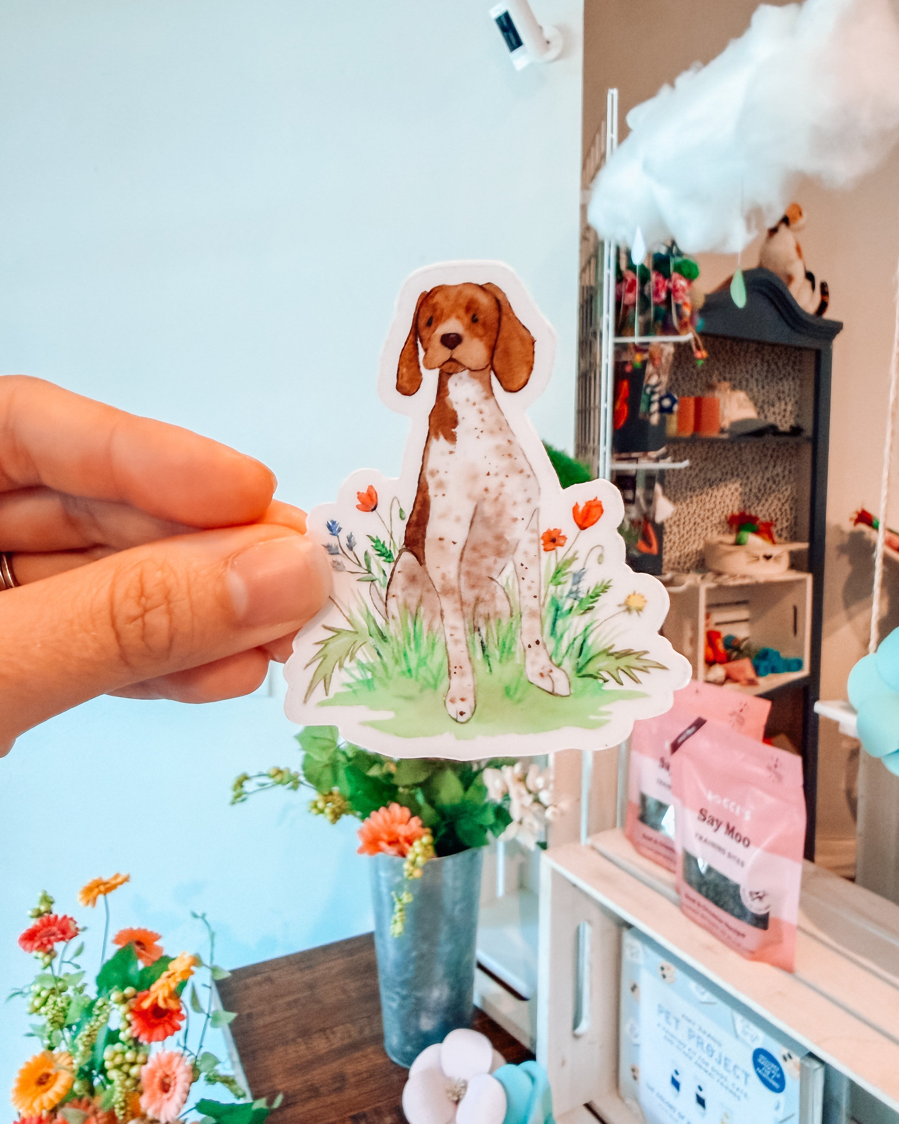 German Shorthaired Pointer Sticker - Modern Companion