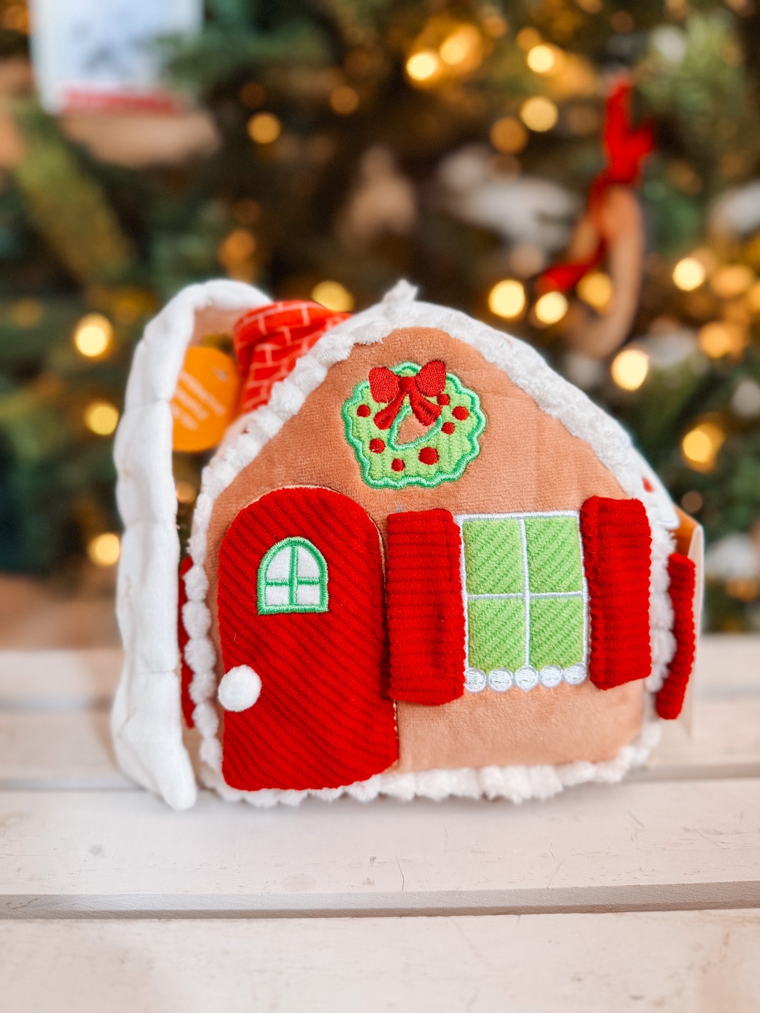 Gingerbread House Interactive Snuffle Toy - Modern Companion