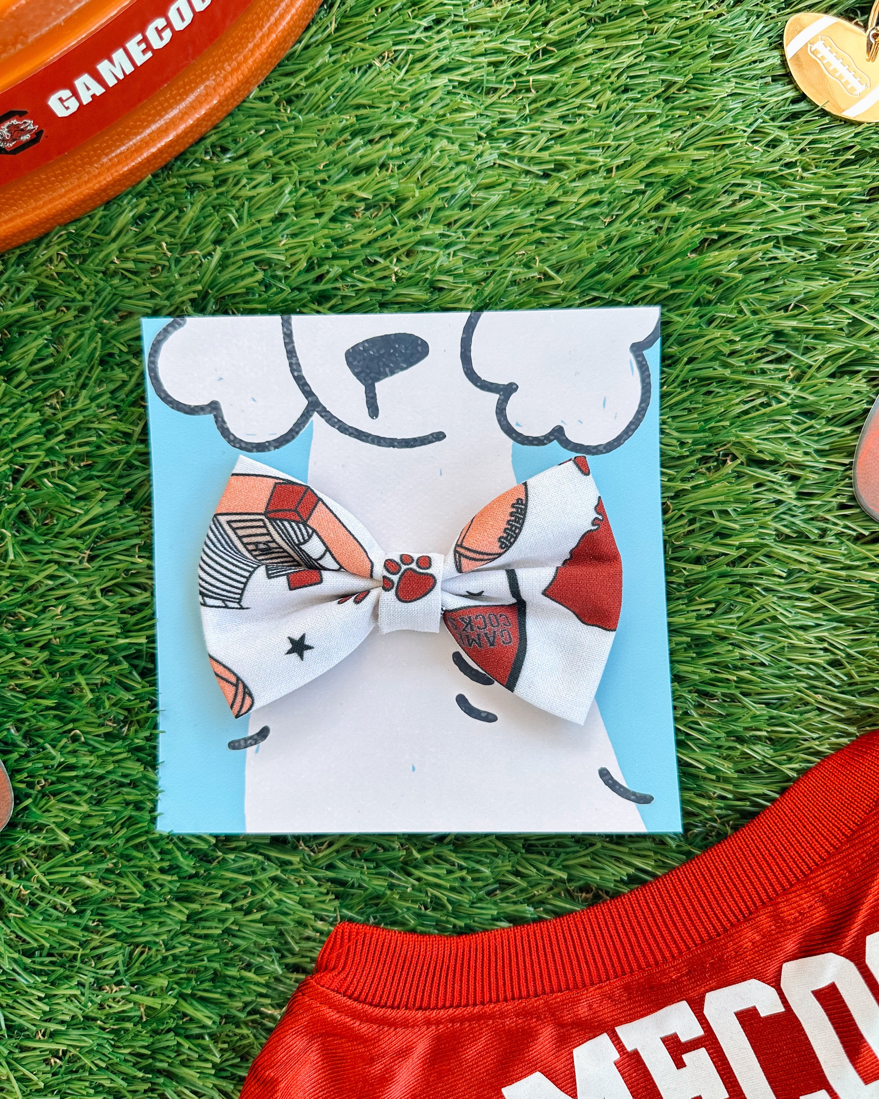 Go Gamecocks Pet Bowtie - Modern Companion