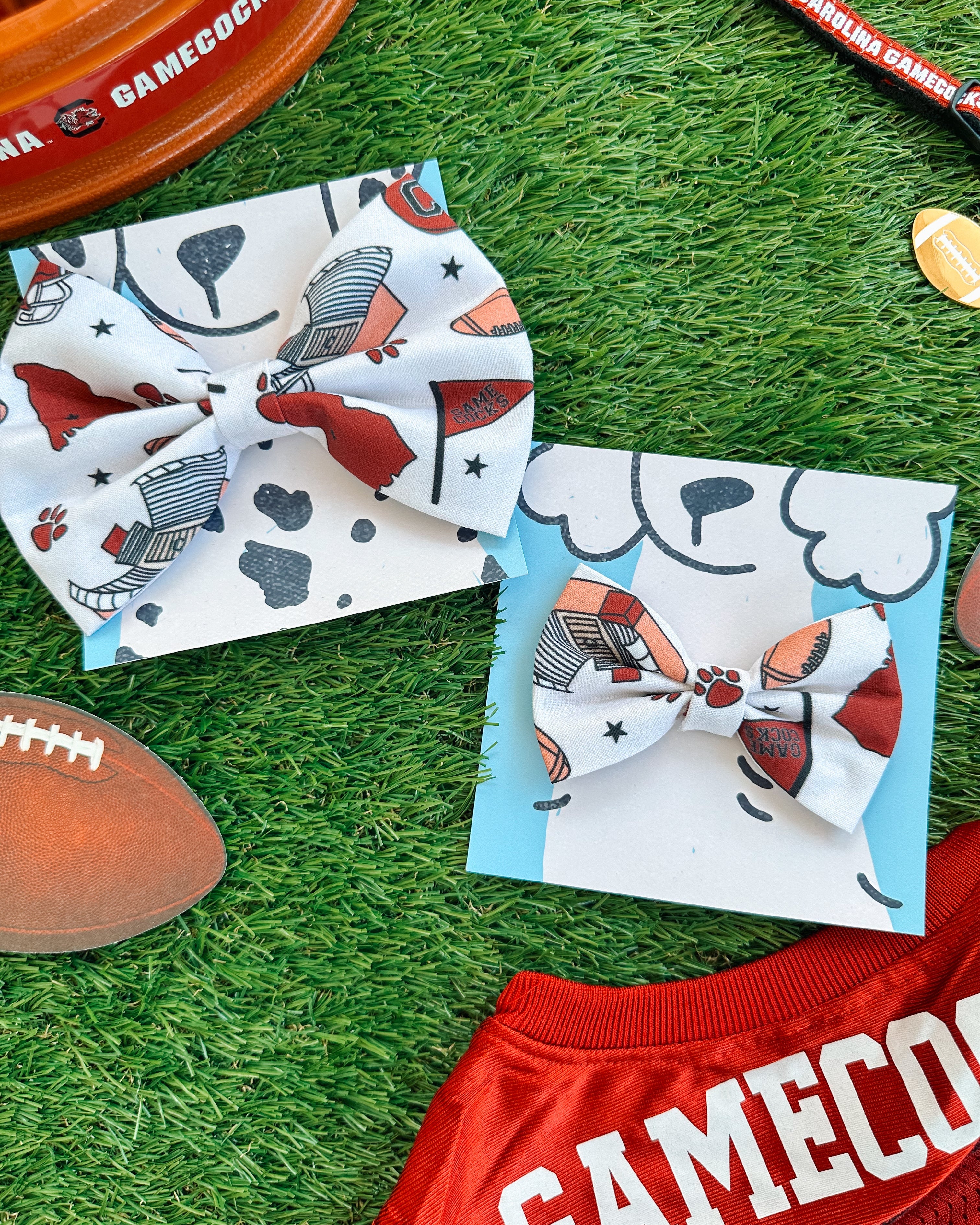 Go Gamecocks Pet Bowtie - Modern Companion