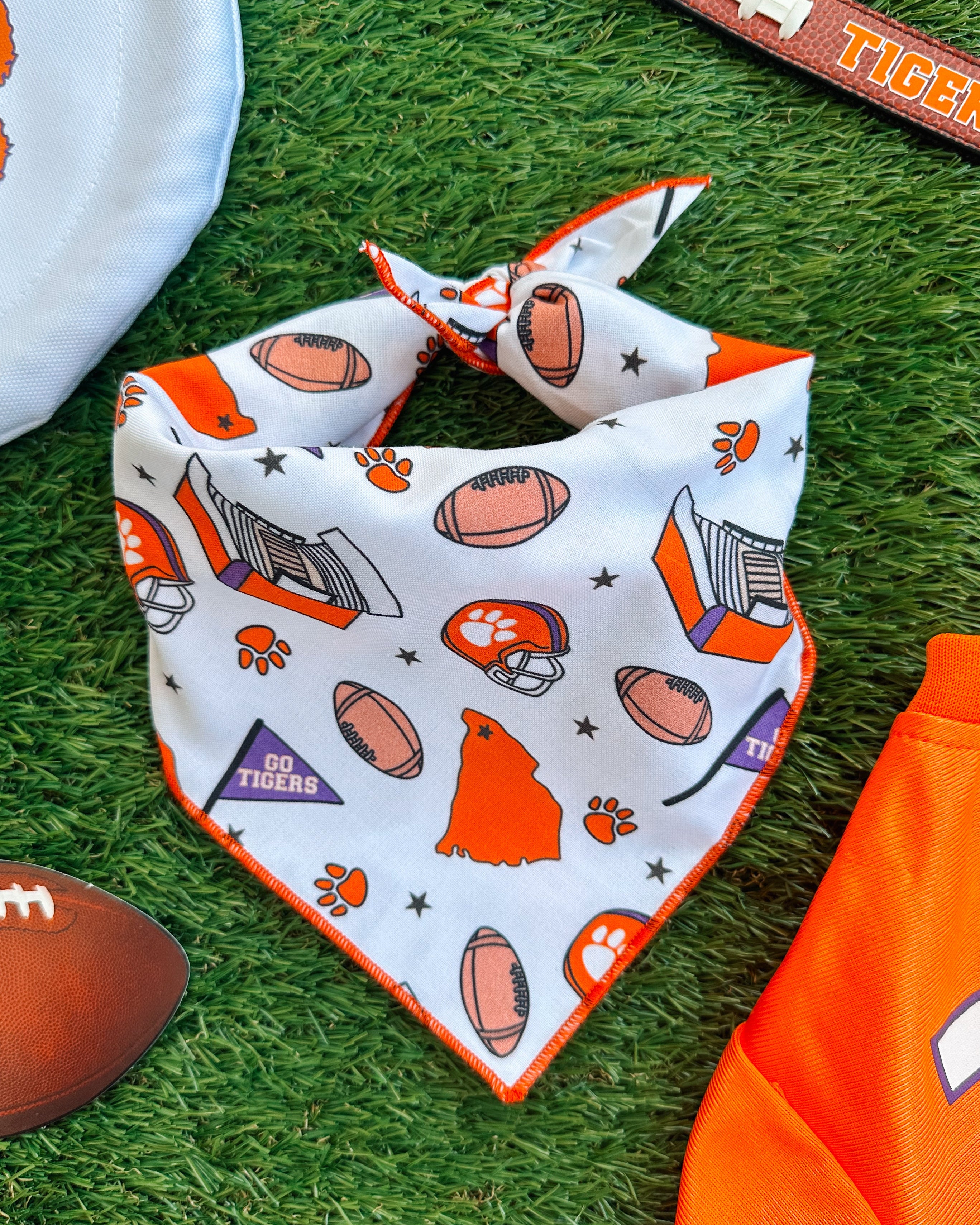 Go Tigers Pet Bandana - Modern Companion