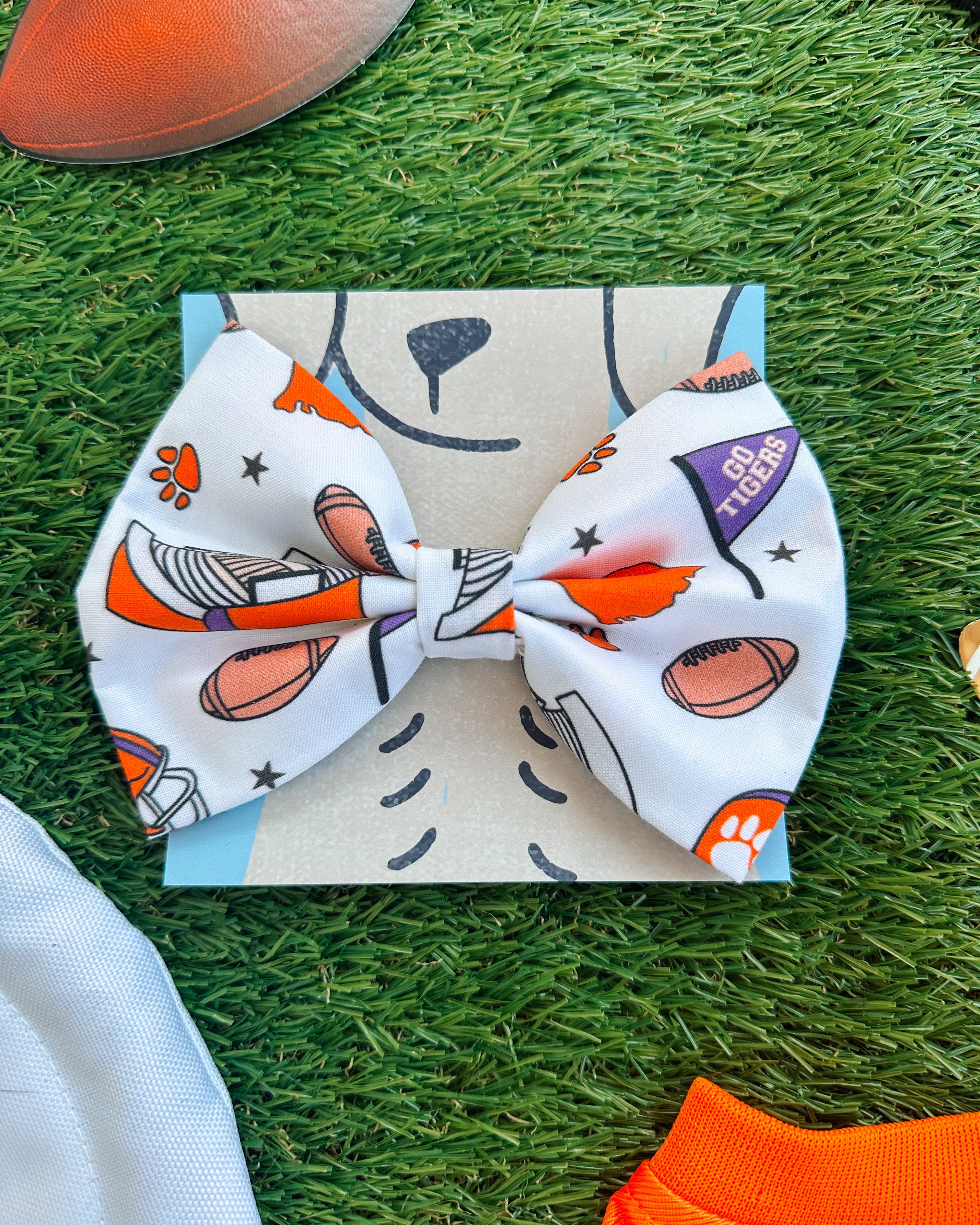 Go Tigers Pet Bowtie - Modern Companion
