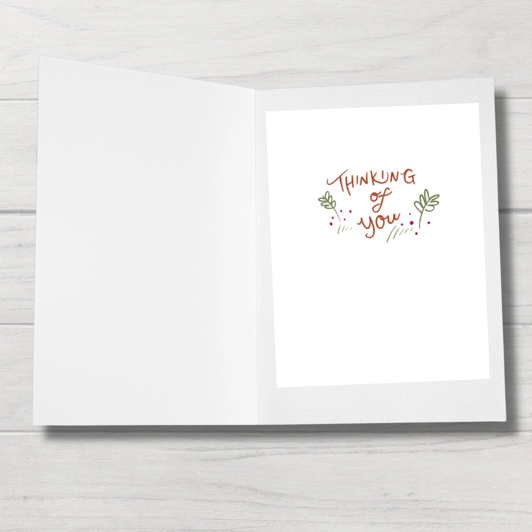 Grief Is Just Love Pet Sympathy Card - Modern Companion