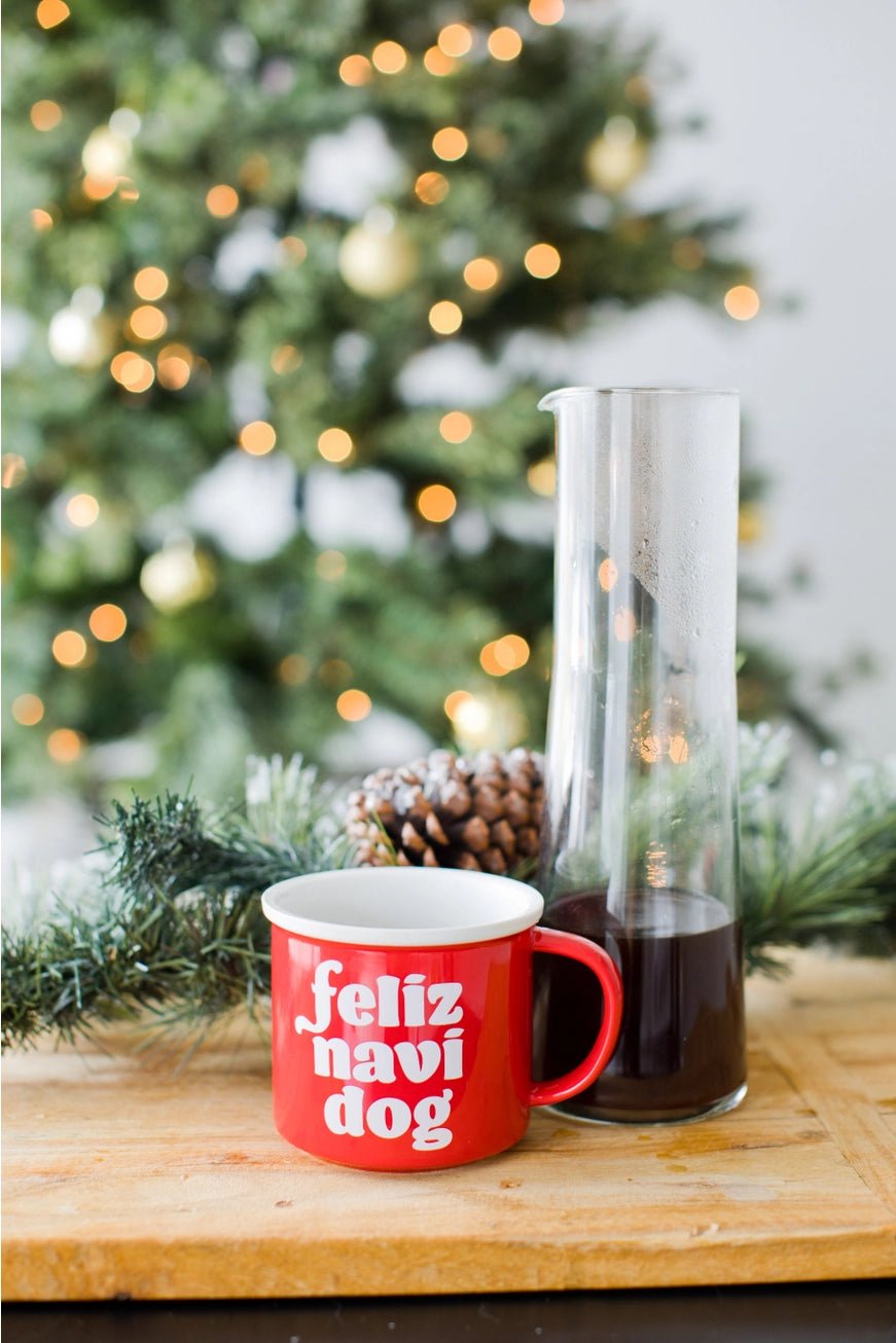 Holiday Feliz Navidog Camper Mug - Modern Companion