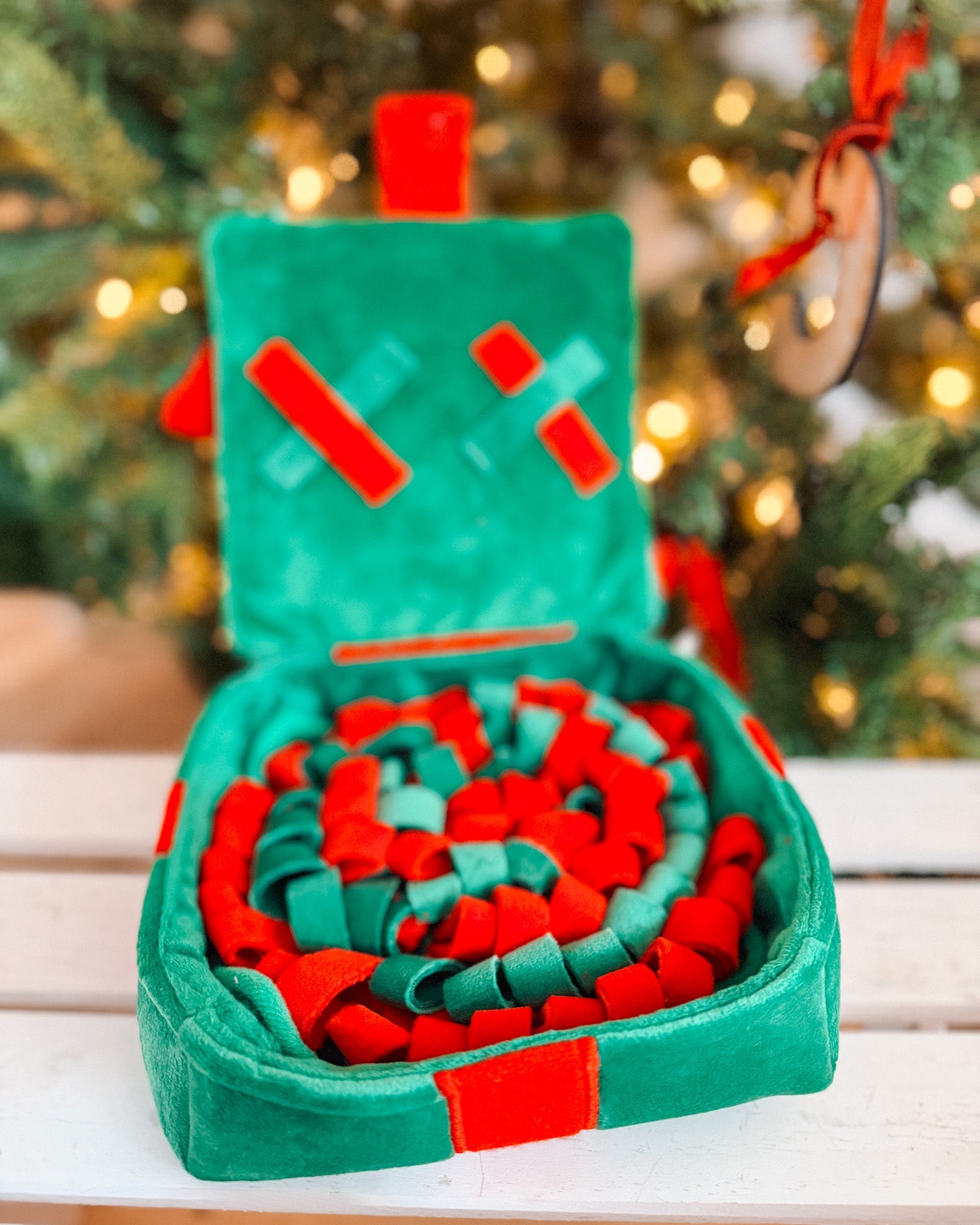 Holiday Present Interactive Snuffle Toy - Modern Companion