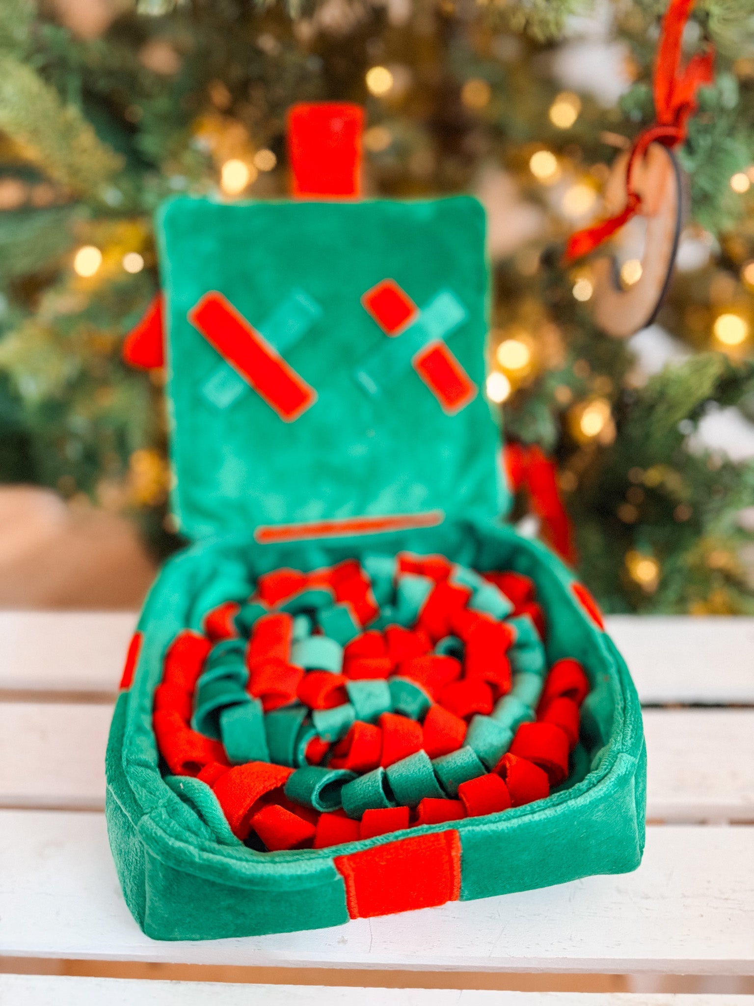 Holiday Present Interactive Snuffle Toy - Modern Companion