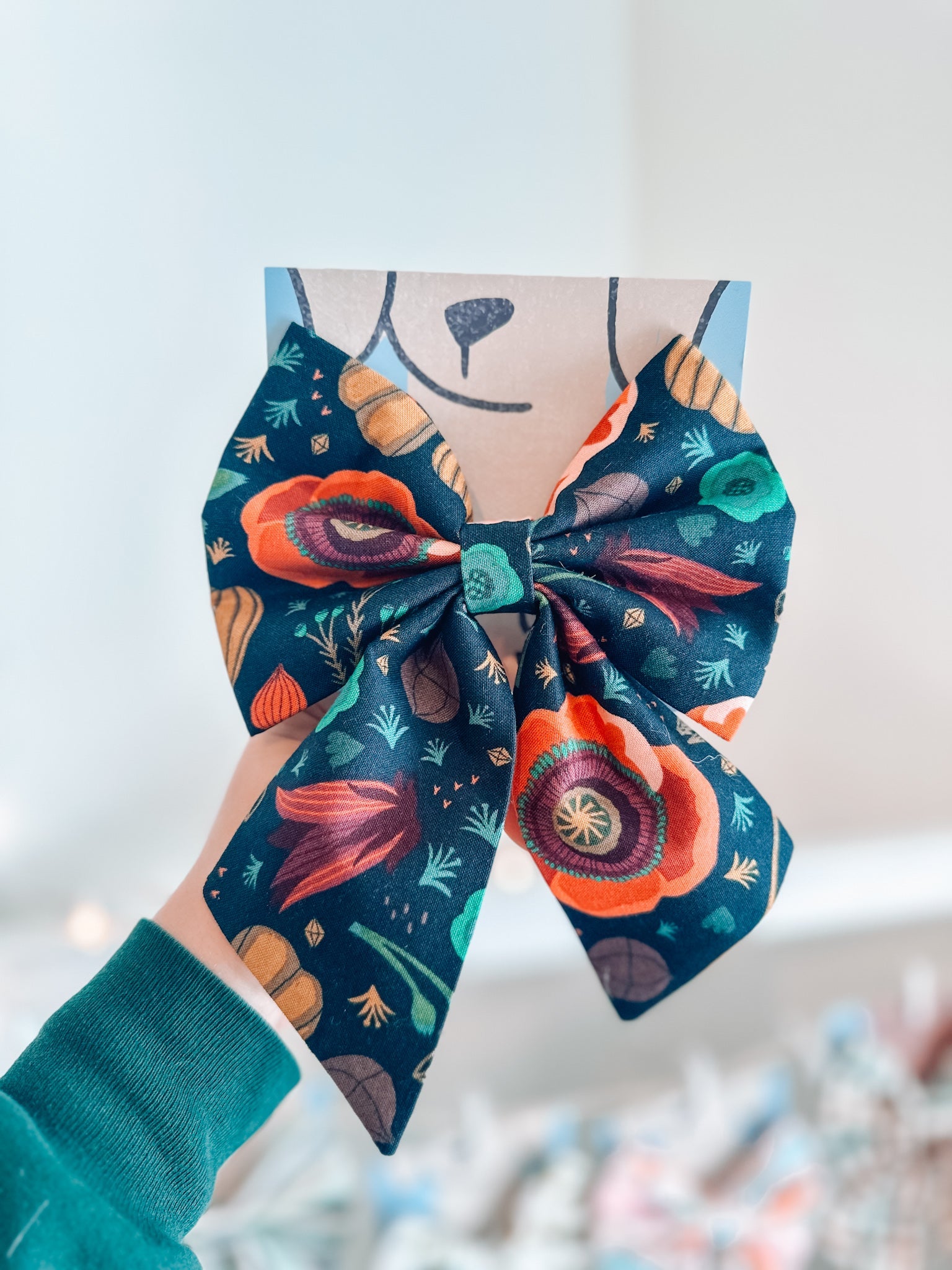 Hollyhock Sailor Bow - Modern Companion