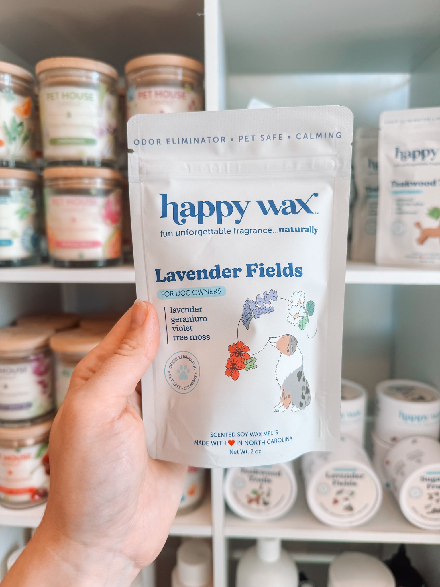 Lavender Fields Pet Wax Melts - Modern Companion