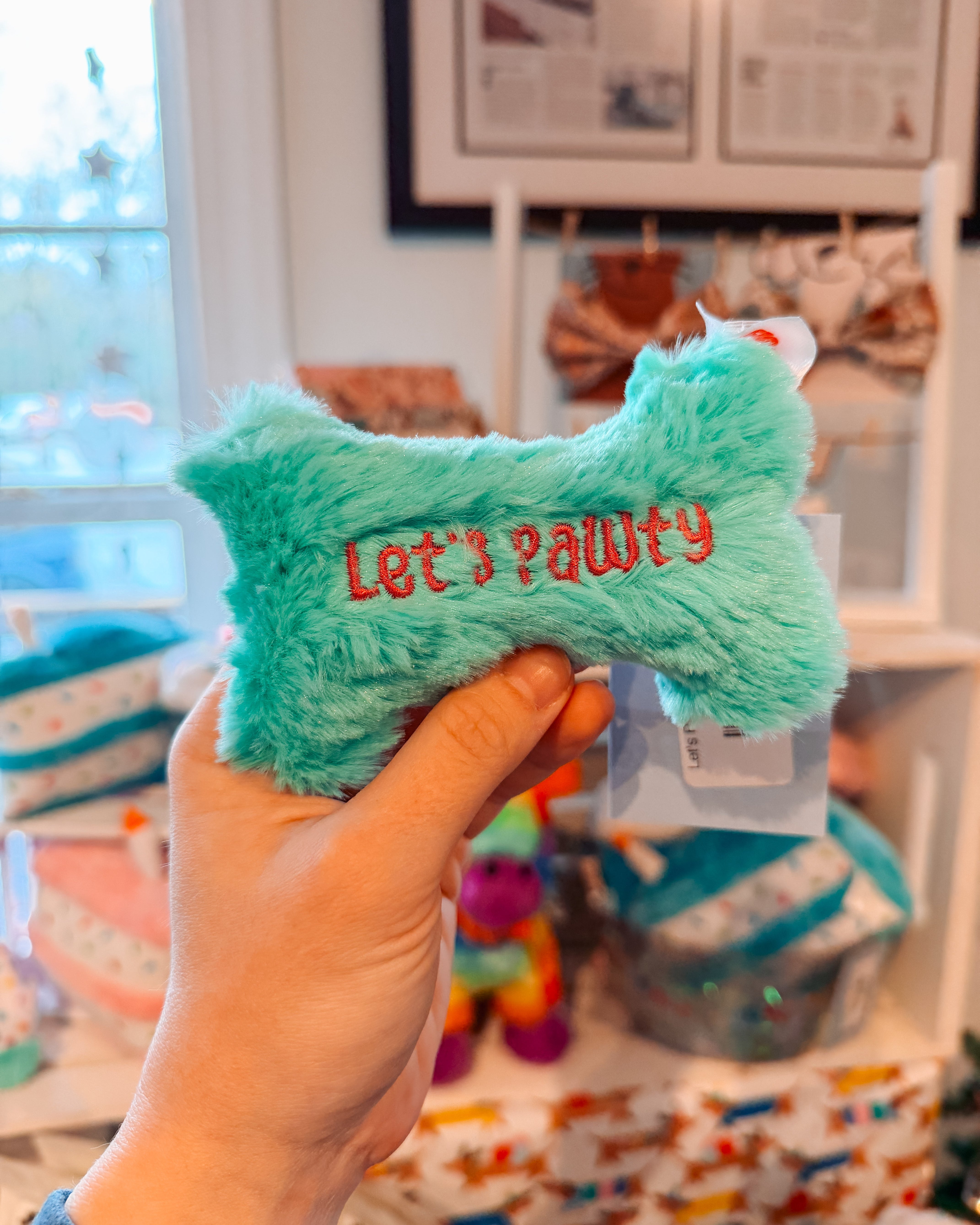 Let's Pawty Mini Fluffy Toy - Modern Companion